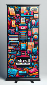 רולאפ פרסומי במידות 200על85ס"מ